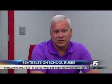 NBC 5 Dallas Fort Worth: Fight for Seat Belts as a safety system on School Buses Continues