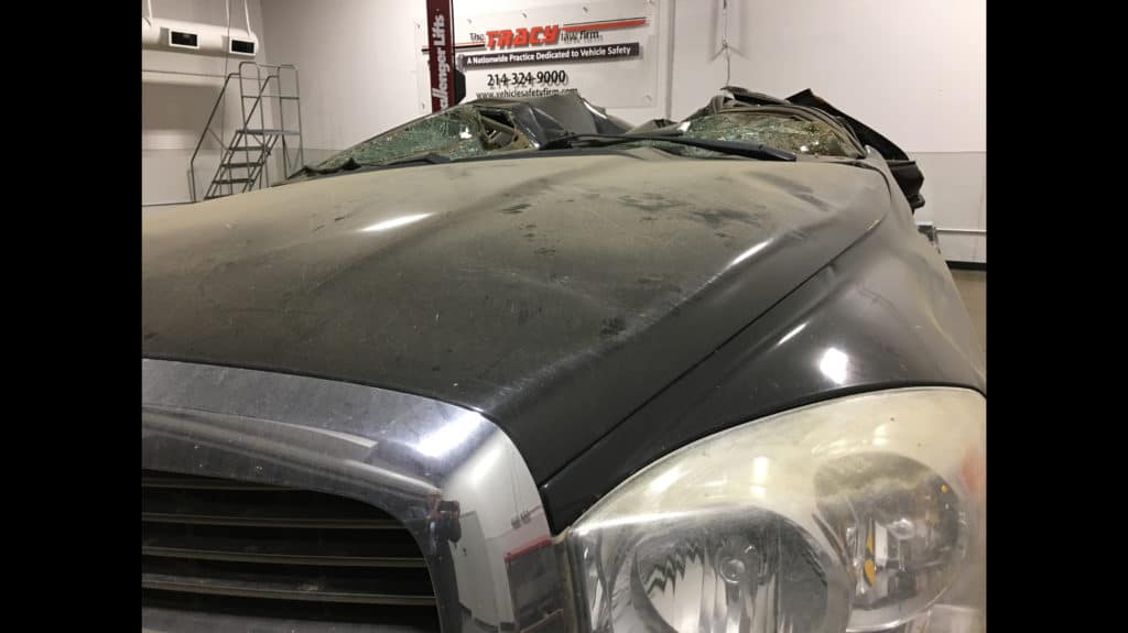 Dodge-Pickup-Crushed-Roof
