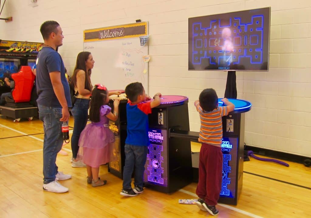 WOW VIP Events Donates Electronic Games for Medrano Elementary School Carnival