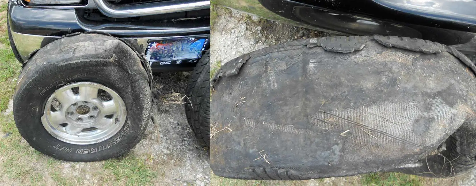 Defectiive Chinese Retread Tire