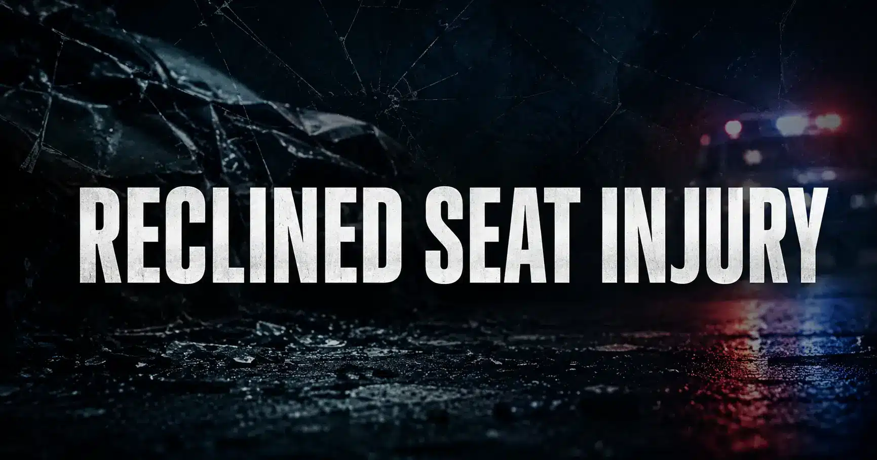 Reclined Seat Injury